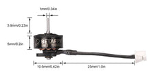 Load image into Gallery viewer, Betafpv 0802 Brushless Motors 12000KV