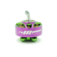 Load image into Gallery viewer, RCinpower Brushless Motor GTS V3 1203 8000kv Purple&amp;Green