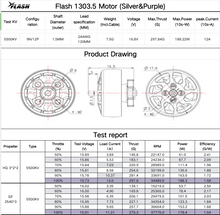 Load image into Gallery viewer, Flyfish Flash 1303.5 5500kv FPV Brushless Motor