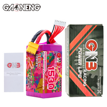 Load image into Gallery viewer, GAONENG GNB 6S 22.2V 1530mAh 160C XT60 LiPo Battery