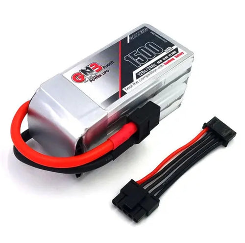 Gaoneng GNB 14.8V 1500mAh 120C/240C 22.2WH FPV Racing Lipo Battery w/ Balance Wire