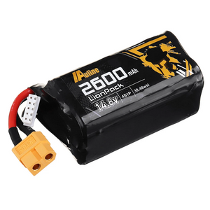 Auline 14.8V 2600mAh 1C 4S Lipo Battery XT60 Plug for DJI FPV Goggles